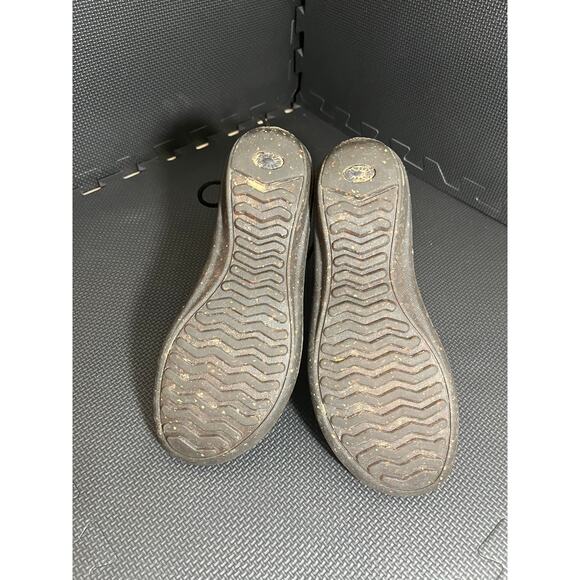 UGG Black Caspia Lace Up Leather Boots Size 9 Womens - Picture 5 of 8